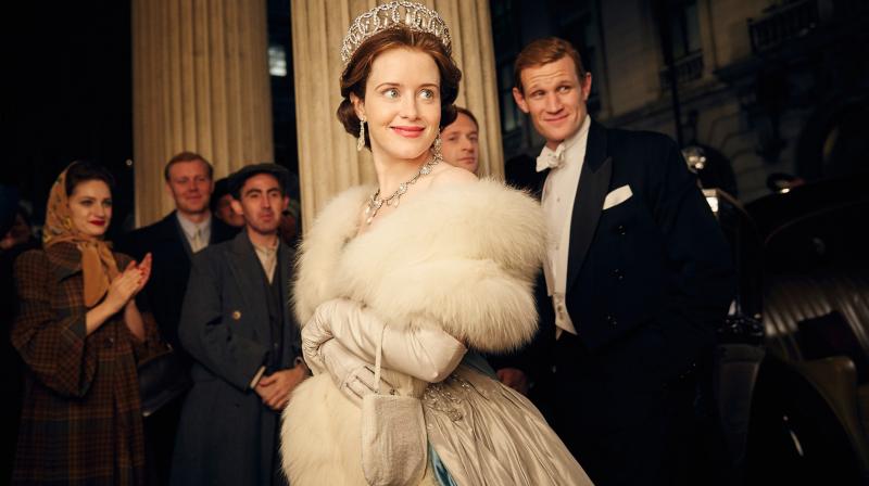 Clair Foy as Queen Elizabeth. Clair Foy as Queen Elizabeth.