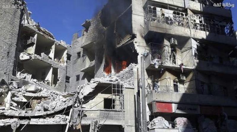 The bombardment has badly affected rescue and medical facilities in the east, which have already routinely been targeted in government attacks. (Photo: AP) The bombardment has badly affected rescue and medical facilities in the east, which have already routinely been targeted in government attacks. (Photo: AP)