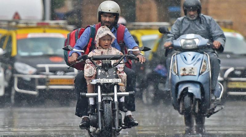 The rains also caused water-logging in Andheri, Parel, Bhandup and some other areas. (ANI/Twitter)