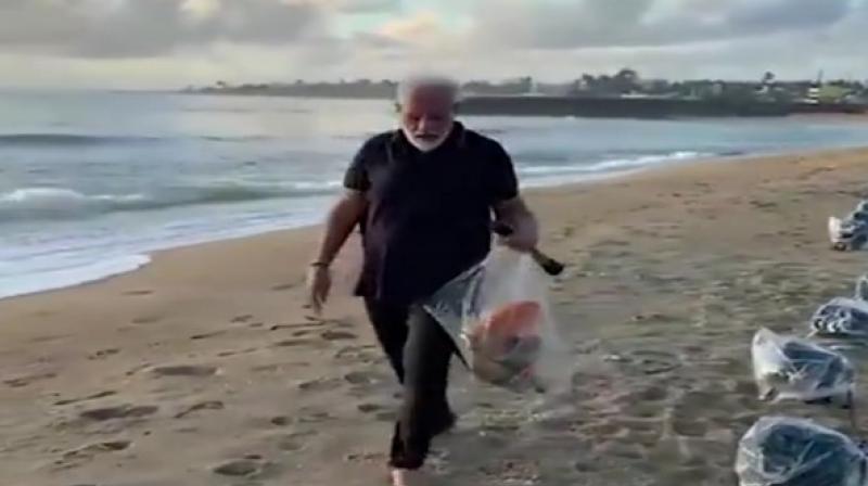 Prime Minister Modi had earlier too spoken in favour of the exercise which not only keeps the body healthy but helps the environment. (Photo: ANI) Prime Minister Modi had earlier too spoken in favour of the exercise which not only keeps the body healthy but helps the environment. (Photo: ANI)