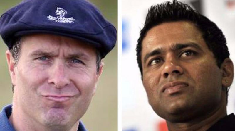 Michael Vaughan and Aakash Chopra were involved in a war of words on Twitter over Kagiso Rabada’s one-match ban. (Photo: AFP / BCCI) Michael Vaughan and Aakash Chopra were involved in a war of words on Twitter over Kagiso Rabada’s one-match ban. (Photo: AFP / BCCI)