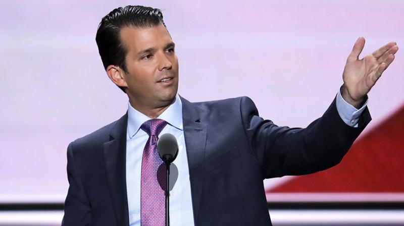 Donald Trump Jr faced criticism for tweeting on a months-old comment from London Mayor Sadiq Khan that terror attacks are part of living in a big city. (Photo: AP) Donald Trump Jr faced criticism for tweeting on a months-old comment from London Mayor Sadiq Khan that terror attacks are part of living in a big city. (Photo: AP)