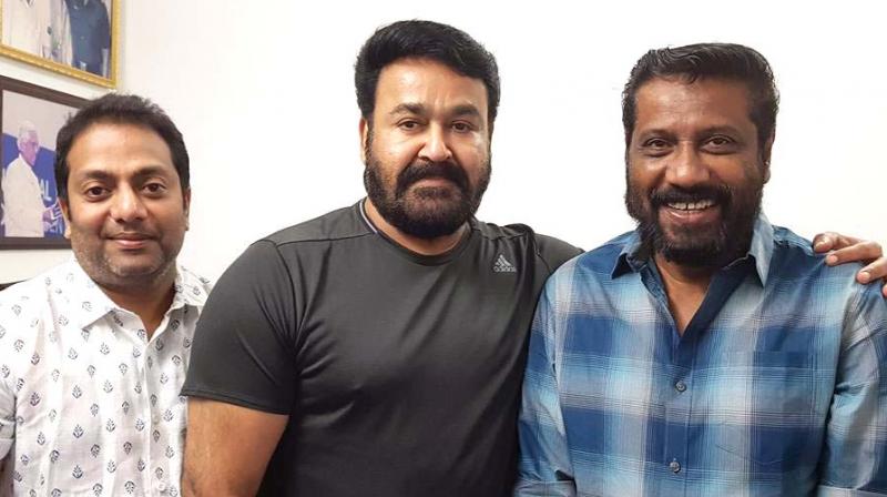 Mohanlal took to his Facebook page to let the cat out of the bag. Mohanlal took to his Facebook page to let the cat out of the bag.