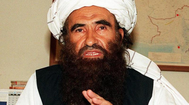 Ffounder of the Haqqani network Maulvi Jalaluddin Haqqani, gestures as he speaks with a group of media representatives in Pakistan's city of Islamabad. (Photo: AFP/ File) Ffounder of the Haqqani network Maulvi Jalaluddin Haqqani, gestures as he speaks with a group of media representatives in Pakistan's city of Islamabad. (Photo: AFP/ File)
