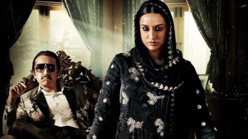 Shraddha Kapoor with brother Siddhanth Kapoor in the intriguing poster of 'Haseena Parkar'. Shraddha Kapoor with brother Siddhanth Kapoor in the intriguing poster of 'Haseena Parkar'.