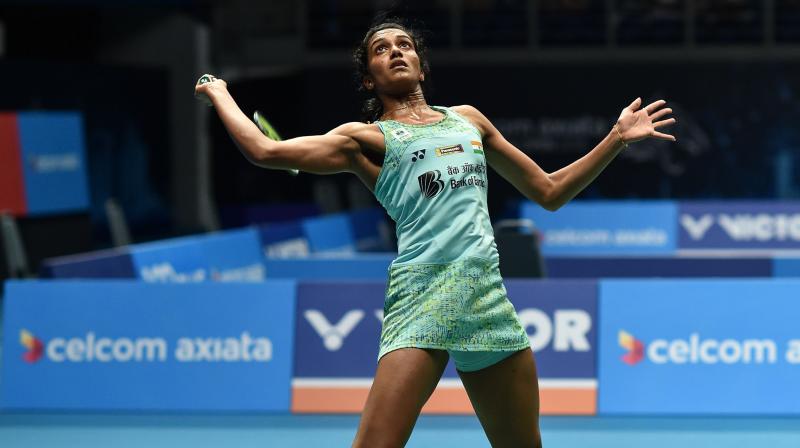 Sindhu will next play eight seed Nozomi Okuhara of Japan, a rival against whom she lost in the summit clash of the tournament last year.(Photo: AFP) Sindhu will next play eight seed Nozomi Okuhara of Japan, a rival against whom she lost in the summit clash of the tournament last year.(Photo: AFP)
