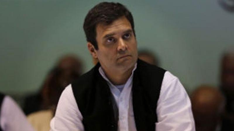 Congress vice-president Rahul Gandhi Congress vice-president Rahul Gandhi