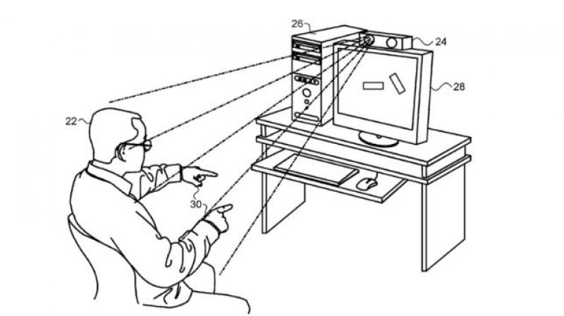 Illustration showing the working of Apple's new patent Illustration showing the working of Apple's new patent