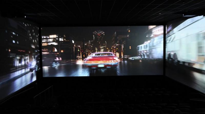 First adopted in South Korea in 2012, the system is being launched in the U.K. and theatre chain Cineworld plans to add over 100 new screens to the worldwide count of 151. (Photo: AP) First adopted in South Korea in 2012, the system is being launched in the U.K. and theatre chain Cineworld plans to add over 100 new screens to the worldwide count of 151. (Photo: AP)