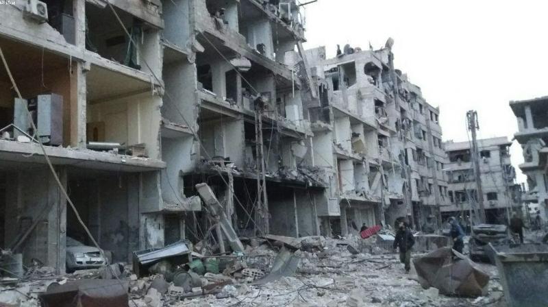 Mark Lowcock, the UN under secretary-general for humanitarian affairs, said there has been no change in the situation around the rebel-held enclave in the Damascus suburbs despite a ceasefire resolution Saturday. (Photo: AP) Mark Lowcock, the UN under secretary-general for humanitarian affairs, said there has been no change in the situation around the rebel-held enclave in the Damascus suburbs despite a ceasefire resolution Saturday. (Photo: AP)