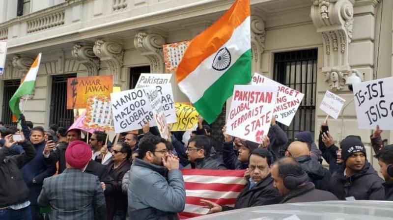 JeM has claimed the responsibility of the Pulwama attack in Jammu and Kashmir that killed 40 CRPF personnel. (Photo:Twitter) JeM has claimed the responsibility of the Pulwama attack in Jammu and Kashmir that killed 40 CRPF personnel. (Photo:Twitter)