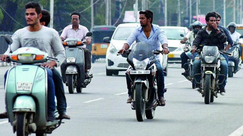 Under some pretexts, two-wheeler drivers are not keen on having a helmet on their heads everyday. Under some pretexts, two-wheeler drivers are not keen on having a helmet on their heads everyday.
