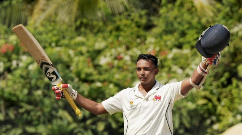 He could be in line for a Test debut against West Indies but Prithvi Shaw shouldn't curb his attacking style of batsmanship provided he gets the nod, feels India vice-captain Ajinkya Rahane. (Photo: PTI) He could be in line for a Test debut against West Indies but Prithvi Shaw shouldn't curb his attacking style of batsmanship provided he gets the nod, feels India vice-captain Ajinkya Rahane. (Photo: PTI)