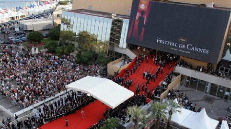 Top view of Cannes Film Festival. Top view of Cannes Film Festival.