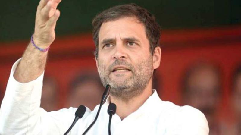 Congress president Rahul Gandhi Congress president Rahul Gandhi