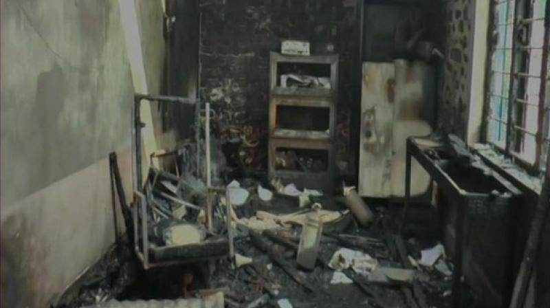 The Principal said that school authorities had initiated disciplinary action on six students a week ago but were allowed to attend classes. (Photo:ANI) The Principal said that school authorities had initiated disciplinary action on six students a week ago but were allowed to attend classes. (Photo:ANI)