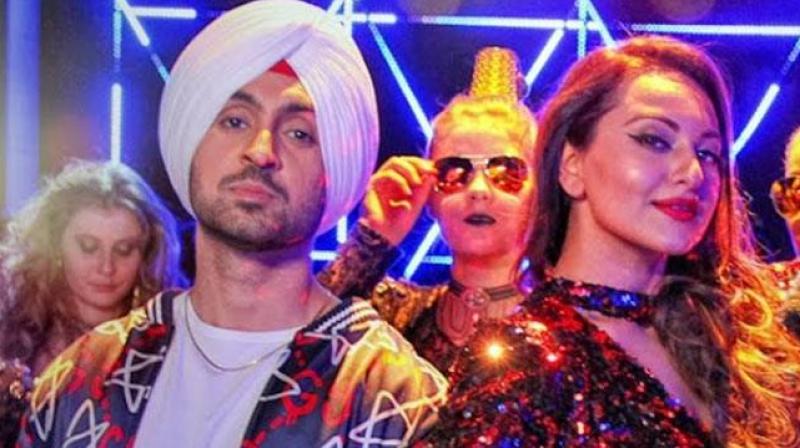 Sonakshi Sinha and Diljit Dosanjh have earlier associated together for the 'Move Your Lakk' song from 'Noor.' Sonakshi Sinha and Diljit Dosanjh have earlier associated together for the 'Move Your Lakk' song from 'Noor.'
