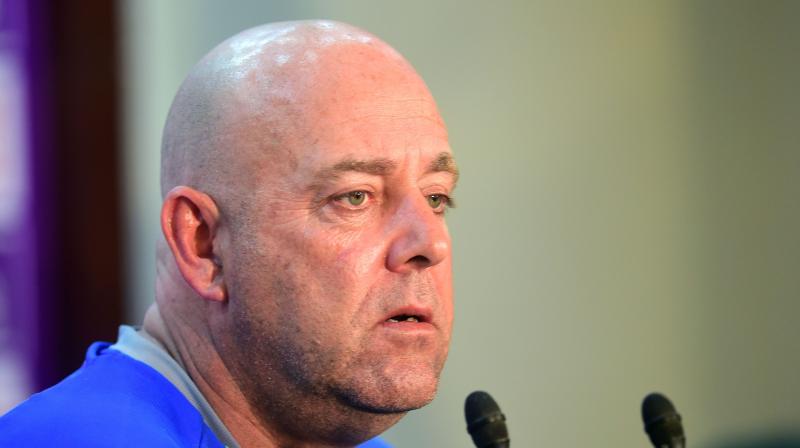Australia head coach Darren Lehmann is expected to break his silence on the ongoing ball-tampering scandal. (Photo: AFP) Australia head coach Darren Lehmann is expected to break his silence on the ongoing ball-tampering scandal. (Photo: AFP)