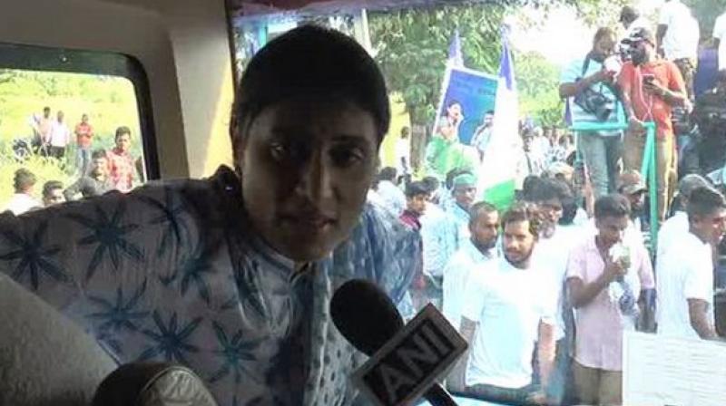 YSR Telangana founder YS Sharmila. (ANI Photo)