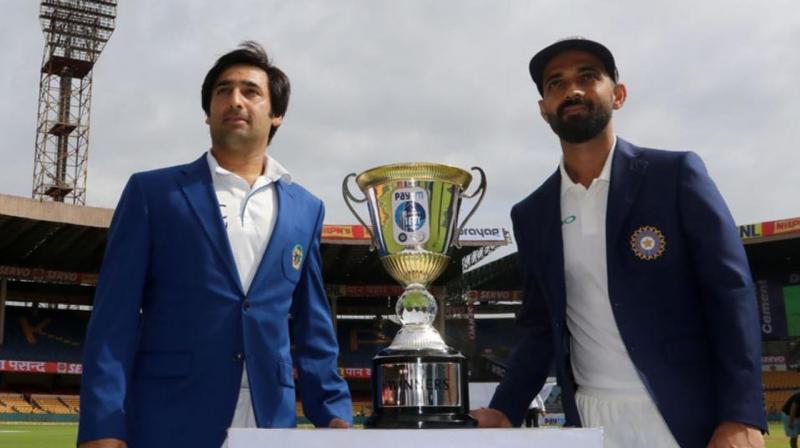 "Today cricket is unifying force for the people of Afghanistan, India takes pride in being shoulder-to-shoulder with Afghanistan in this journey," said the PM Narendra Modi’s message which was read out by sports minister Rajyavardhan Singh Rathore. (Photo: BCCI) "Today cricket is unifying force for the people of Afghanistan, India takes pride in being shoulder-to-shoulder with Afghanistan in this journey," said the PM Narendra Modi’s message which was read out by sports minister Rajyavardhan Singh Rathore. (Photo: BCCI)