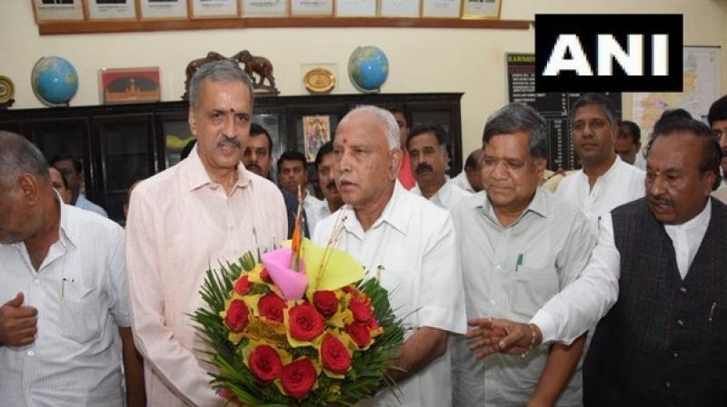 Vishweshwar Kageri will succeed K R Ramesh Kumar, who resigned shortly after the BJP won the trust motion in the Assembly on Monday. (Photo: ANI) Vishweshwar Kageri will succeed K R Ramesh Kumar, who resigned shortly after the BJP won the trust motion in the Assembly on Monday. (Photo: ANI)