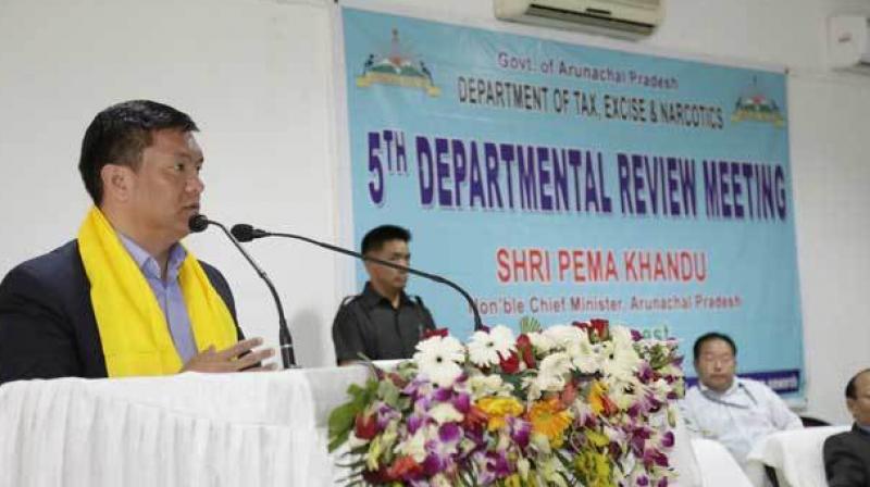 GST will greatly help in removing economic distortions and in development of a common national market, Khandu said. (Photo: ANI/Twitter) GST will greatly help in removing economic distortions and in development of a common national market, Khandu said. (Photo: ANI/Twitter)