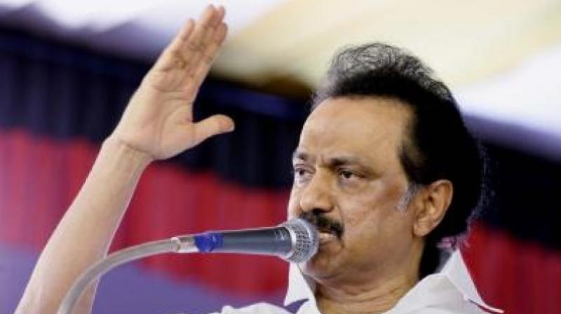 DMK working president MK Stalin. (File photo) DMK working president MK Stalin. (File photo)