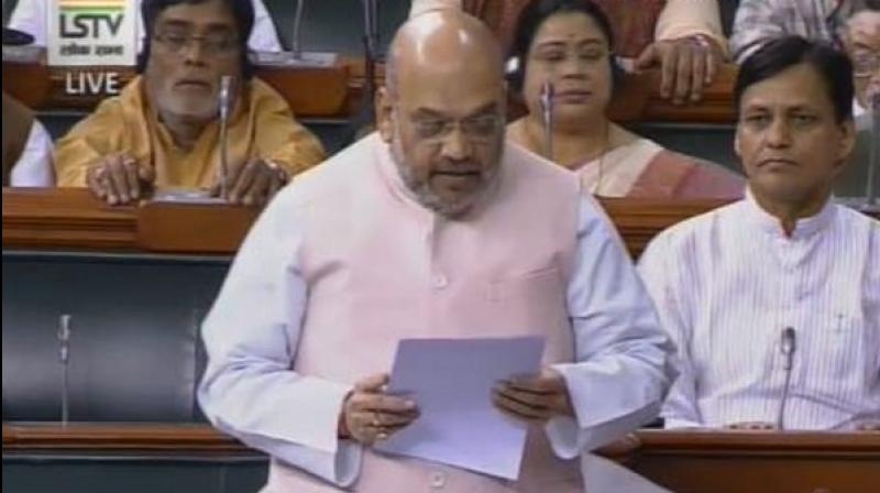 The Lok Sabha also cleared the Jammu and Kashmir Reservation (Amendment) Bill, 2019, to replace an ordinance issued by the previous government. (Photo: ANI) The Lok Sabha also cleared the Jammu and Kashmir Reservation (Amendment) Bill, 2019, to replace an ordinance issued by the previous government. (Photo: ANI)