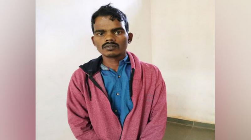 After entering the toilet, he broke glass-panels encasing the toilet ventilator and fled from the spot. (Photo: ANI) After entering the toilet, he broke glass-panels encasing the toilet ventilator and fled from the spot. (Photo: ANI)