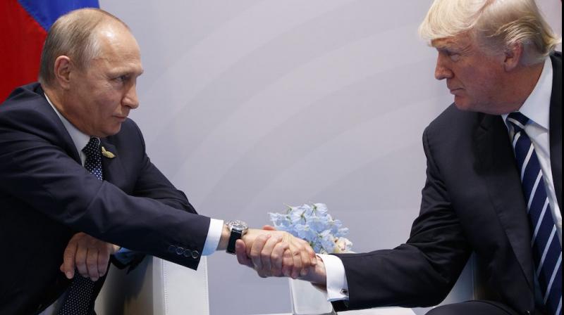Vladimir Putin was speaking at the G20 summit in Osaka where he met US President Donald Trump to discuss issues ranging from trade to disarmament. (Photo: AP) Vladimir Putin was speaking at the G20 summit in Osaka where he met US President Donald Trump to discuss issues ranging from trade to disarmament. (Photo: AP)