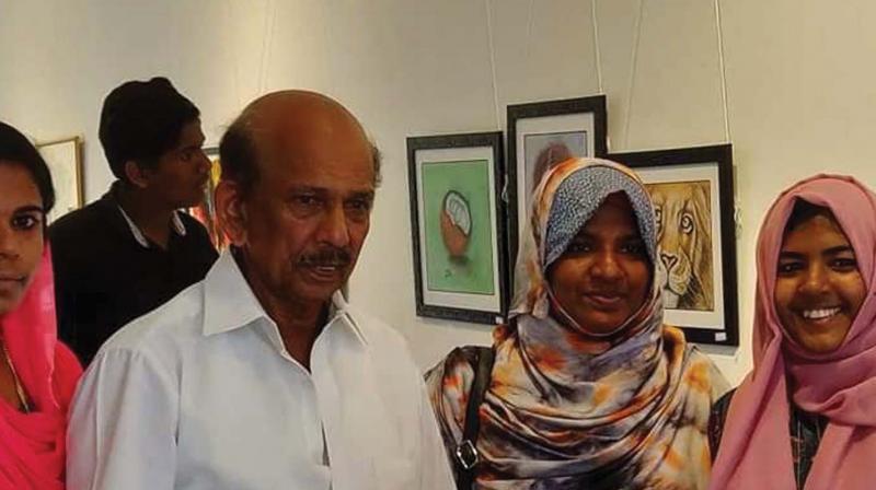 The exhibition that was inaugurated by actor Mamukoya The exhibition that was inaugurated by actor Mamukoya