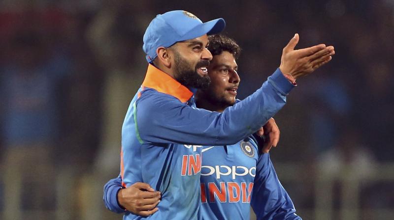 Kuldeep returned with a five-wicket haul in the first innings of the drawn fourth Test in Sydney against Australia. (Photo: AP) Kuldeep returned with a five-wicket haul in the first innings of the drawn fourth Test in Sydney against Australia. (Photo: AP)