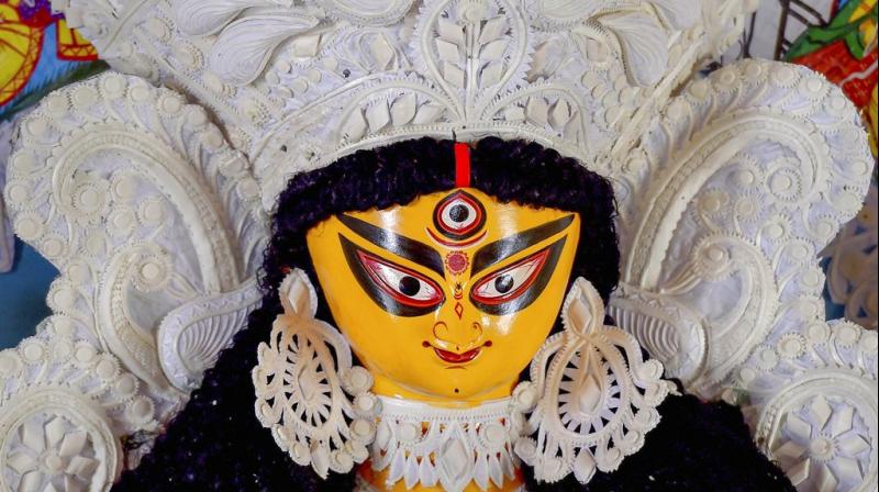 Five artisans were sent to Yunnan province by the puja committee of B J Block, Salt Lake, a few months ago to learn about the art, culture and way of life of the people there. (Representational Image/ PTI) Five artisans were sent to Yunnan province by the puja committee of B J Block, Salt Lake, a few months ago to learn about the art, culture and way of life of the people there. (Representational Image/ PTI)