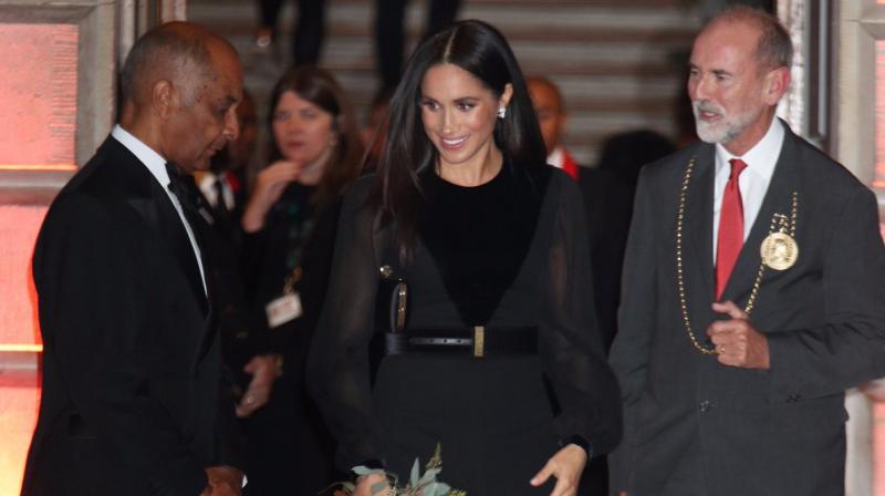 Meghan Markle travels solo. (Photo: Twitter/@KensingtonRoyal) Meghan Markle travels solo. (Photo: Twitter/@KensingtonRoyal)