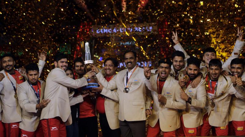 It was heartbreak for Gujarat yet again like the last season, when they ended up as runners-up. (Photo: AP) It was heartbreak for Gujarat yet again like the last season, when they ended up as runners-up. (Photo: AP)