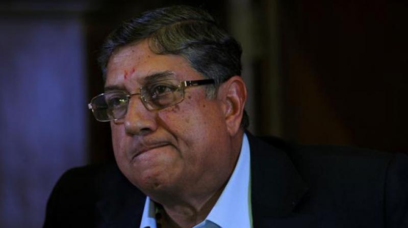 N Srinivasan (Photo: PTI) N Srinivasan (Photo: PTI)