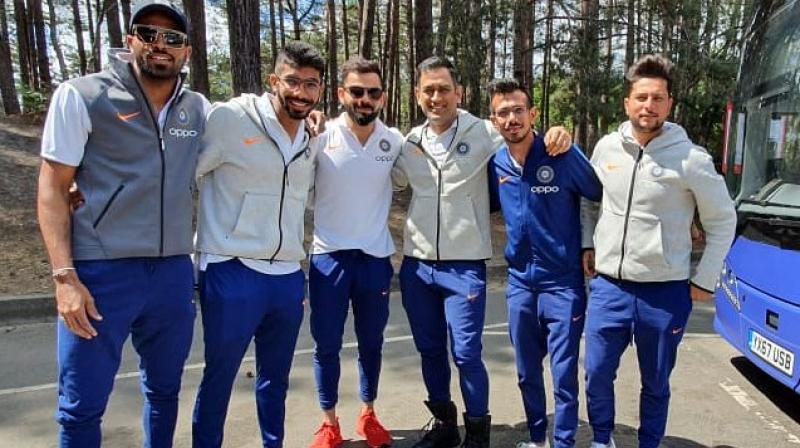 After India defeated the depleted South African side, Virat Kohli and his team-mates went to woods to refresh themselves ahead of the crucial World Cup match against Australia. (Photo: Virat Kohli/Twitter) After India defeated the depleted South African side, Virat Kohli and his team-mates went to woods to refresh themselves ahead of the crucial World Cup match against Australia. (Photo: Virat Kohli/Twitter)