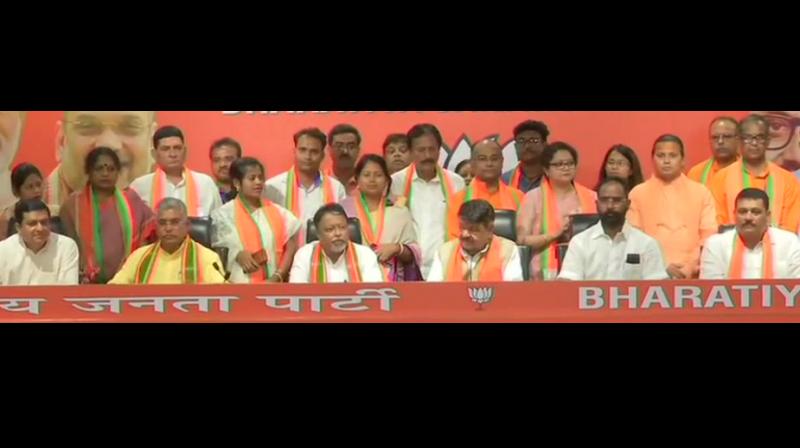 The saffron party is penetrating deep into West Bengal, a state which used to be the stronghold of the Left and later the TMC. (Photo: ANI) The saffron party is penetrating deep into West Bengal, a state which used to be the stronghold of the Left and later the TMC. (Photo: ANI)