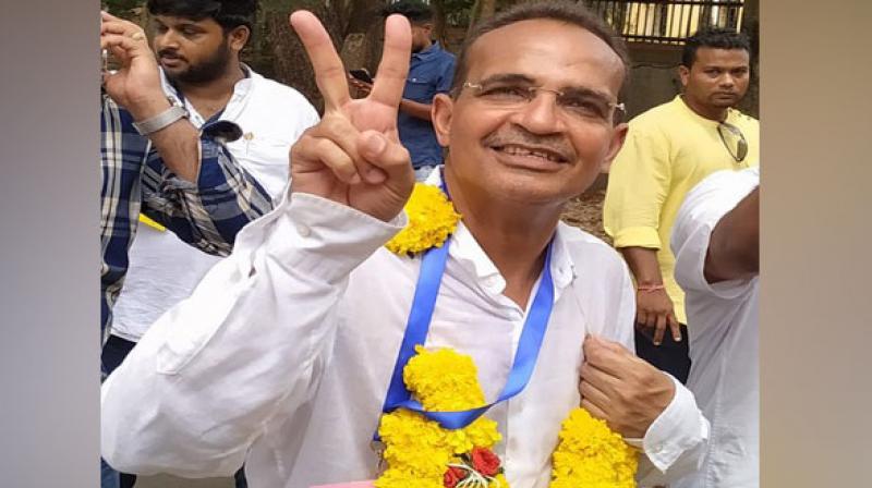 Congress' Atanasio Monserratte on Thursday wrested Panaji Assembly seat. (Photo: ANI) Congress' Atanasio Monserratte on Thursday wrested Panaji Assembly seat. (Photo: ANI)