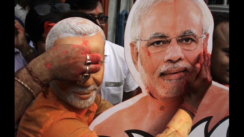 The average turnout over nine phases in 2014 was 66 per cent, the highest ever in the history of Indian general elections. (Photo: AP) The average turnout over nine phases in 2014 was 66 per cent, the highest ever in the history of Indian general elections. (Photo: AP)