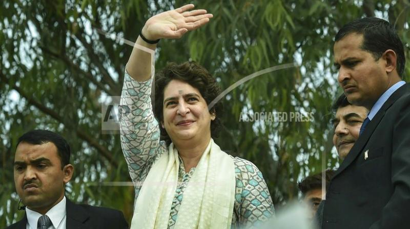 Priyanka Gandhi Vadra made her political debut on Monday with a roadshow drawing thousands in Uttar Pradesh, India’s most populous state. (File Photo) Priyanka Gandhi Vadra made her political debut on Monday with a roadshow drawing thousands in Uttar Pradesh, India’s most populous state. (File Photo)