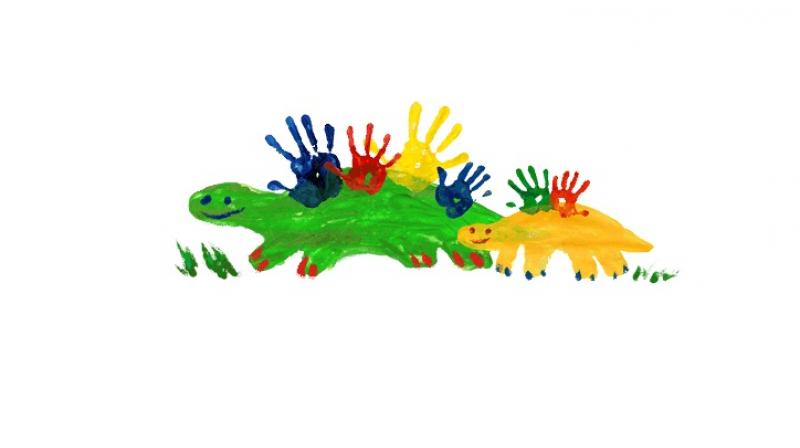 Google celebrates Mother's Day with adorable dinosaur doodle. (Photo: Google) Google celebrates Mother's Day with adorable dinosaur doodle. (Photo: Google)
