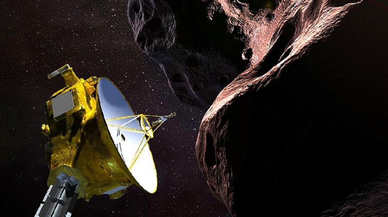 New Horizons on New Year’s day came within 2,200 miles (3,500 km) of Ultima Thule. (Photo: AFP) New Horizons on New Year’s day came within 2,200 miles (3,500 km) of Ultima Thule. (Photo: AFP)