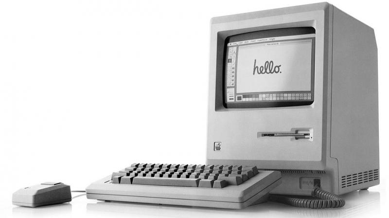 The first-gen Macintosh, although pricier at USD 2,495, was of a humble configuration in today’s smartphone-era. The first-gen Macintosh, although pricier at USD 2,495, was of a humble configuration in today’s smartphone-era.