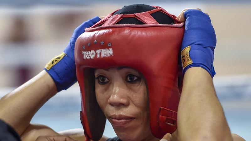 Asked about her plans after she decides to hang her gloves, the 36-year-old mother of three said she wants to give back to the sport which made her a household name. (Photo: PTI / File) Asked about her plans after she decides to hang her gloves, the 36-year-old mother of three said she wants to give back to the sport which made her a household name. (Photo: PTI / File)