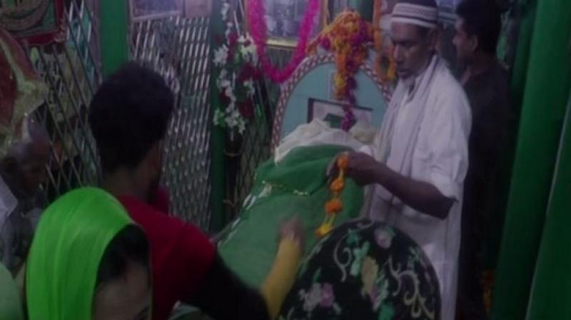 There is a widespread belief among the people that all the wishes of the devotees who pay obeisance here are fulfilled. (Photo: ANI) There is a widespread belief among the people that all the wishes of the devotees who pay obeisance here are fulfilled. (Photo: ANI)