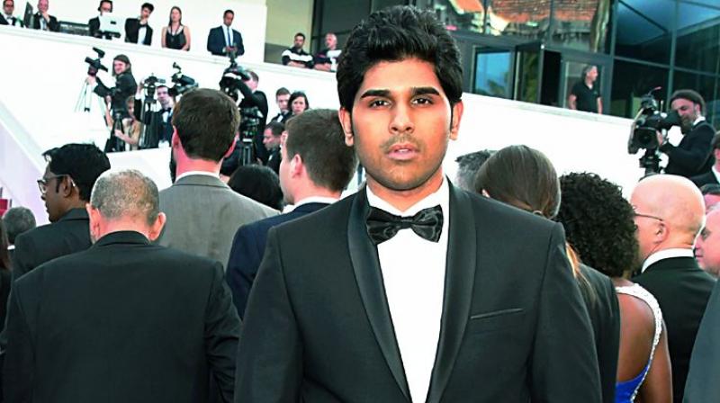 Allu Sirish at the red carpet of the Cannes Movie Festival Allu Sirish at the red carpet of the Cannes Movie Festival