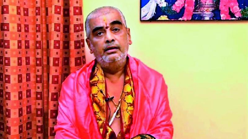 Tirumala chief priest Dr A.V. Ramana Deekshithulu Tirumala chief priest Dr A.V. Ramana Deekshithulu