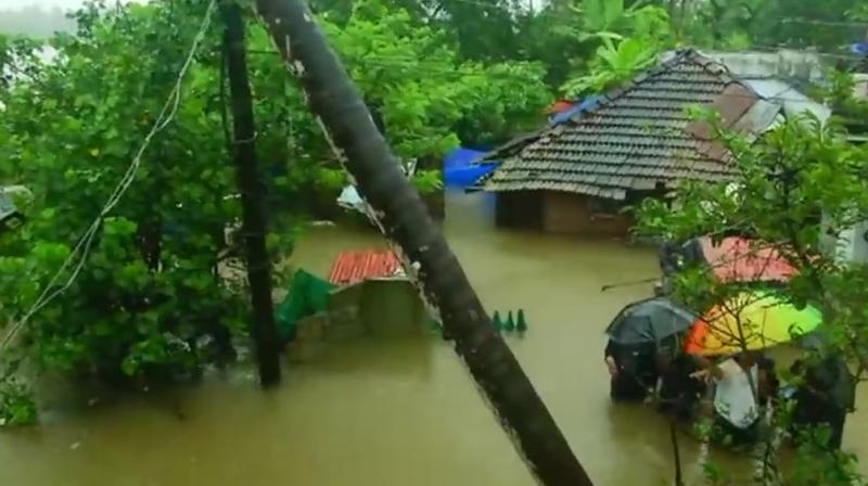 Around 17,900 people were shifted to relief camps in Ernakulam. (Photo: ANI/Twitter) Around 17,900 people were shifted to relief camps in Ernakulam. (Photo: ANI/Twitter)