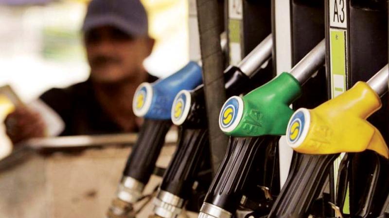 Petrol in Delhi will now cost Rs 98.61 per litre as against Rs 97.81 previously while diesel rates have gone up from Rs 89.07 per litre to Rs 89.87 (PTI)